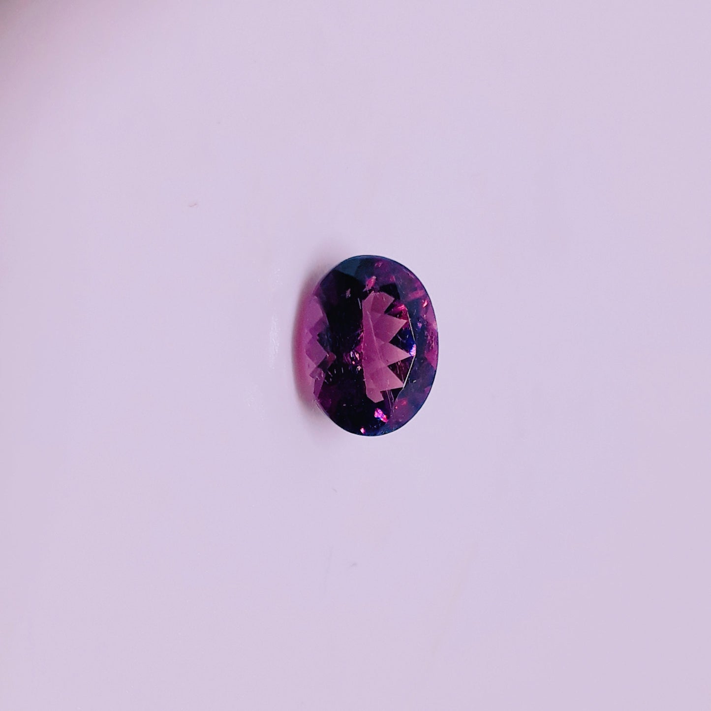 1.06 Carats Natural Hot Pink Tourmaline Oval Cut Size 5.4x7.2mm for RING