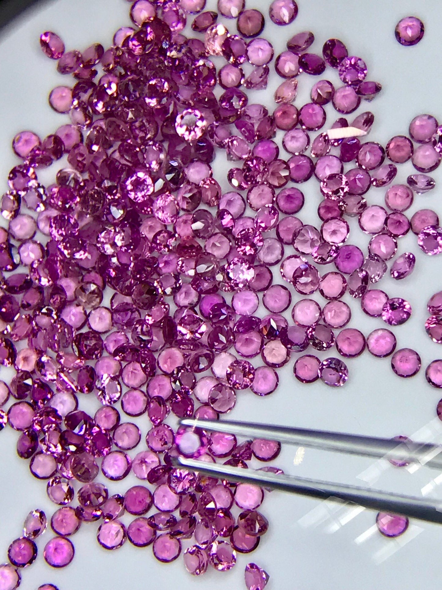 3mm Top Color Quality Natural Tourmaline Rounds packs