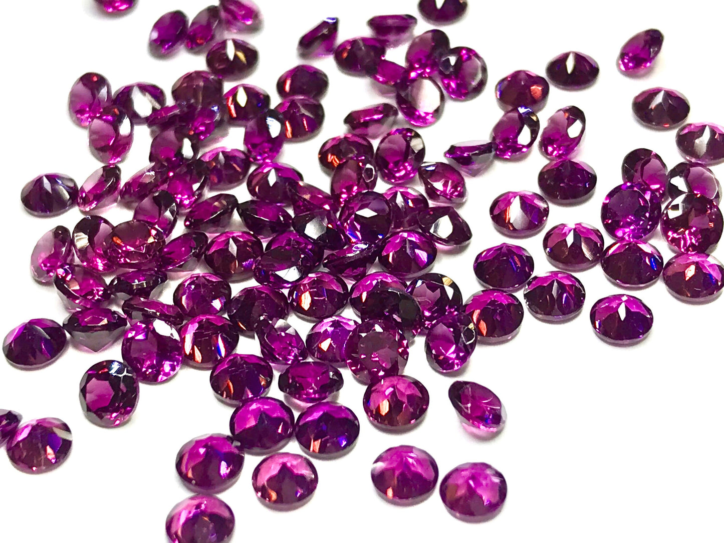 4mm Rounds Top Quality Purple Rodolight sevral pack
