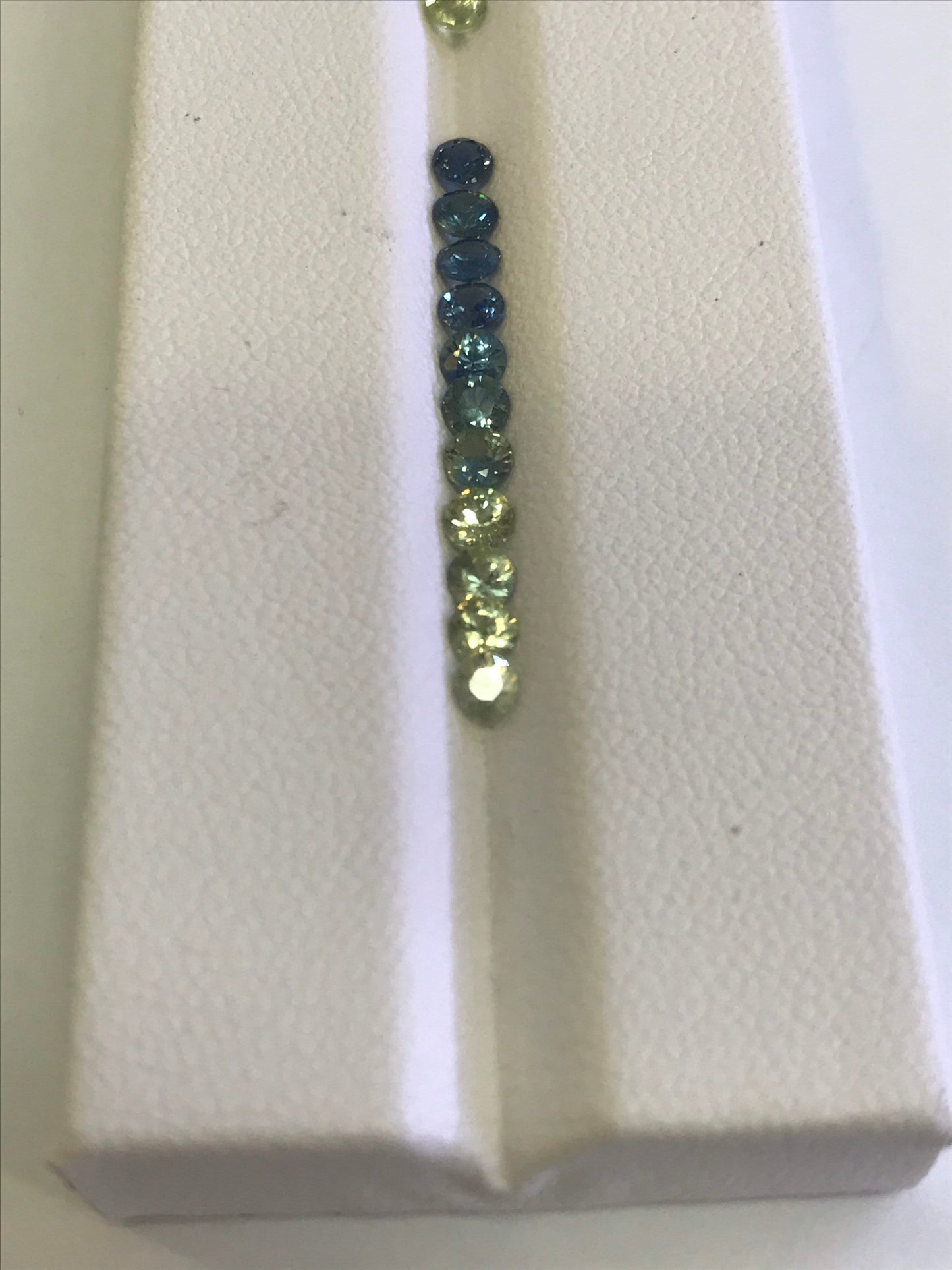 3mm teal sapphire round, 11pc, photo 4