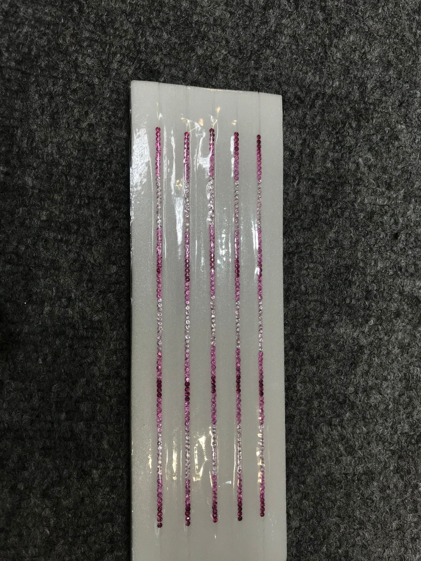 2mm pink sapphire round bracelet, photo 4