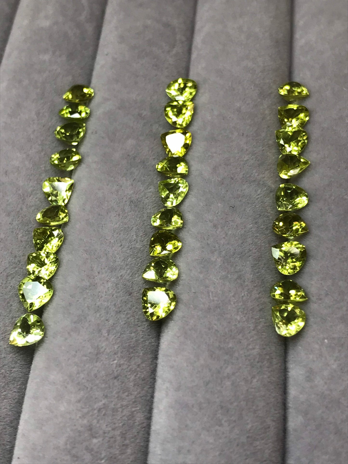 Rare Fine Mali Garnet Faceted 5mm Heart Shape Cut Grossular Garnet Loop Clean Stone