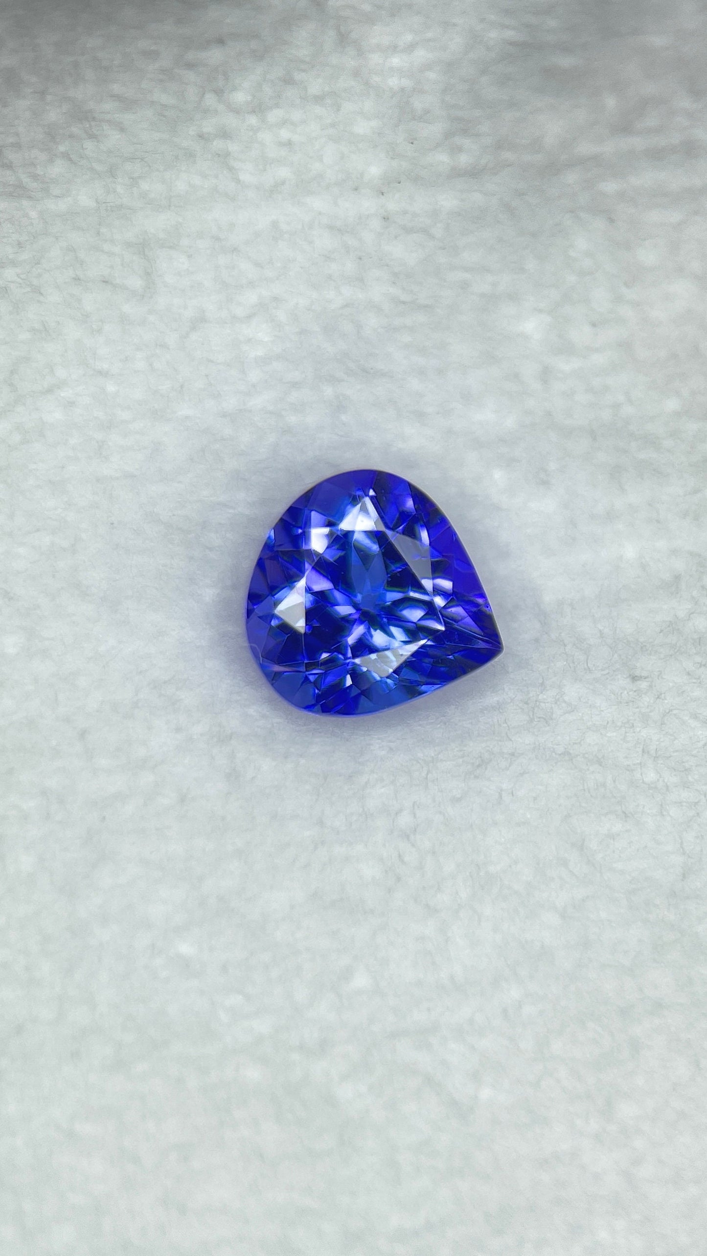 1.51 Carat Heart Cut Tanzanite Natural December Birthstone Loose Gemstone
