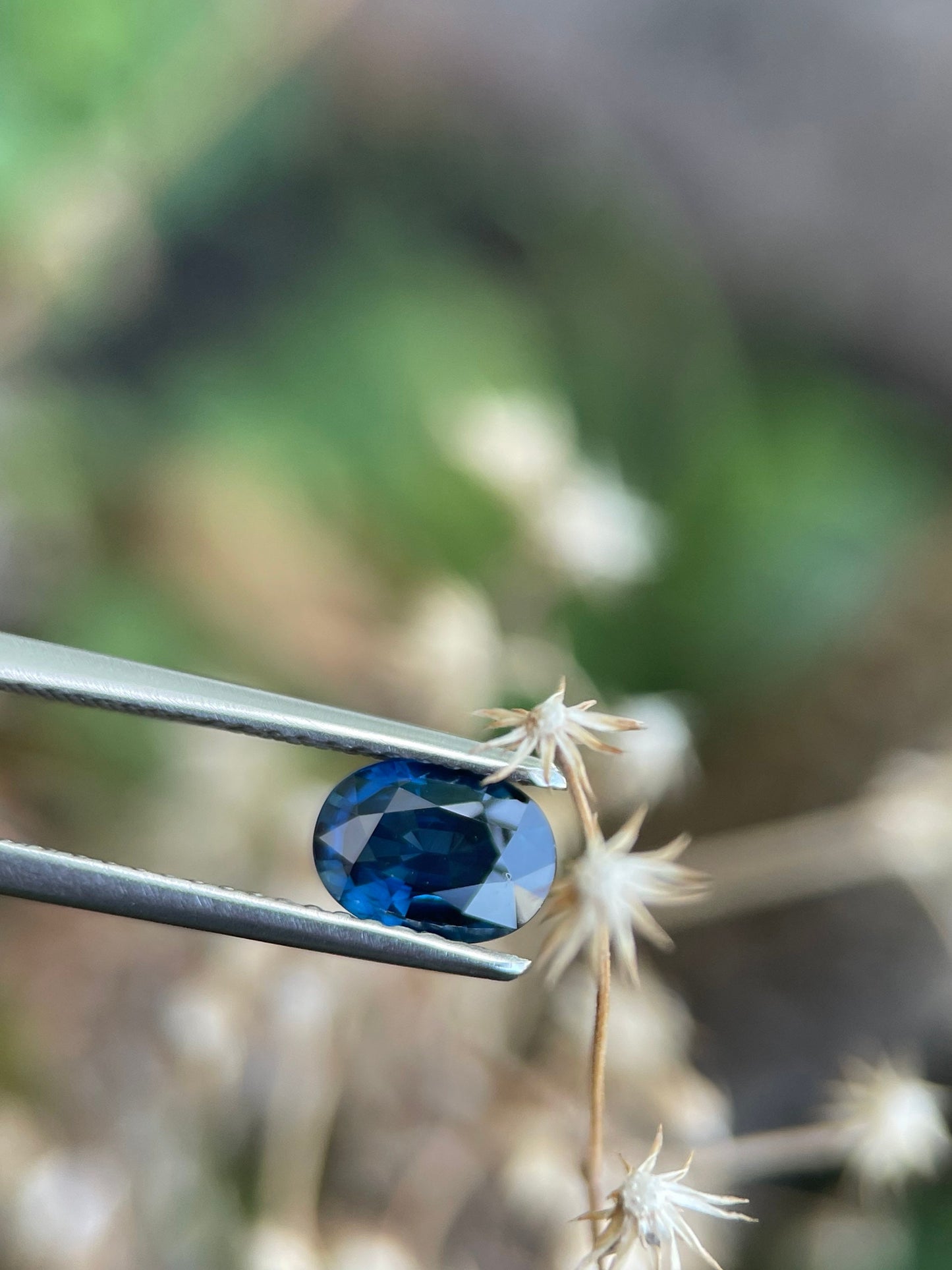 6.9x4.9mm blue sapphire oval, 0.89ct, photo 5