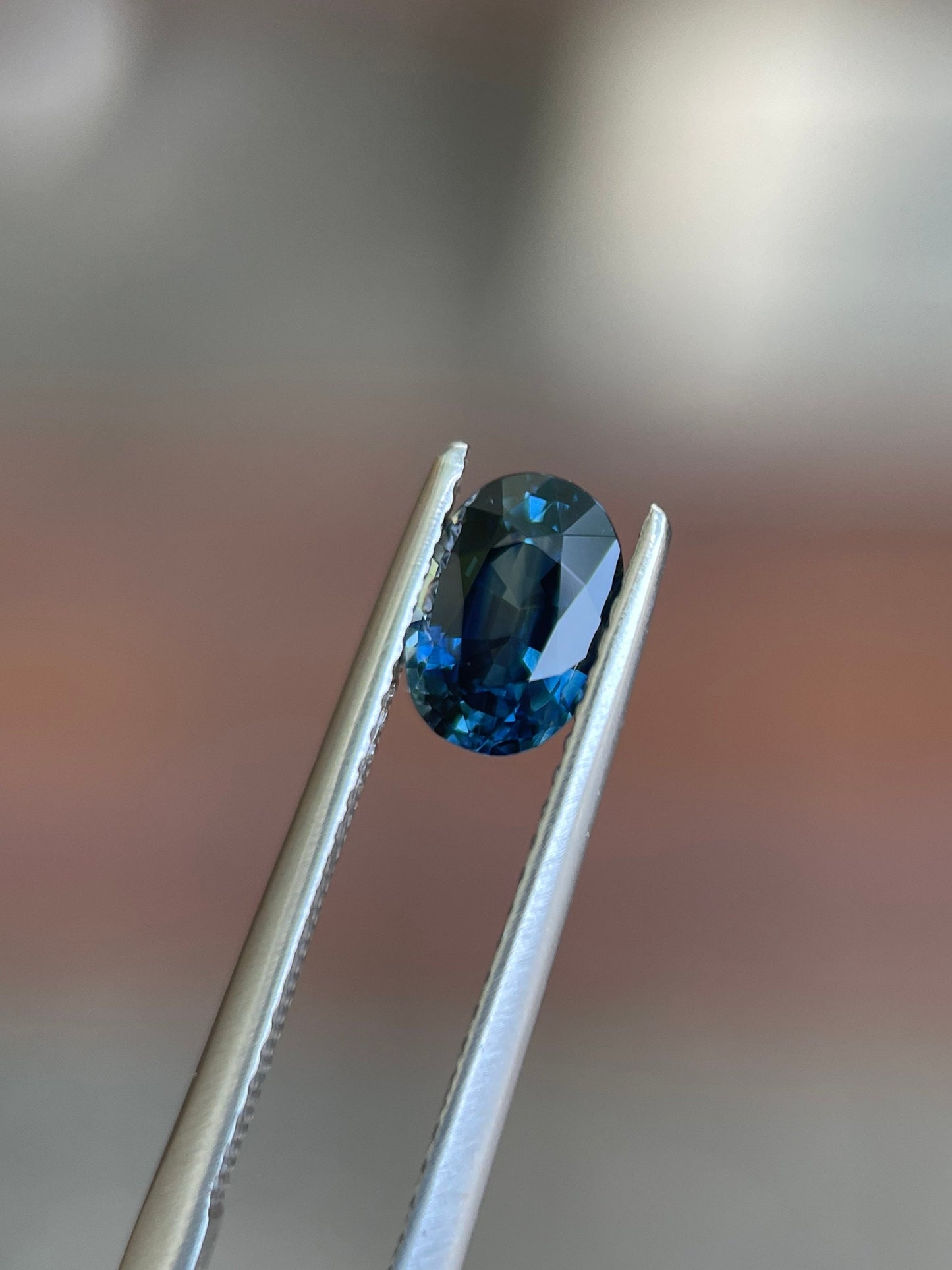 7.1x5mm blue sapphire oval cut, 1.19ct, photo 5