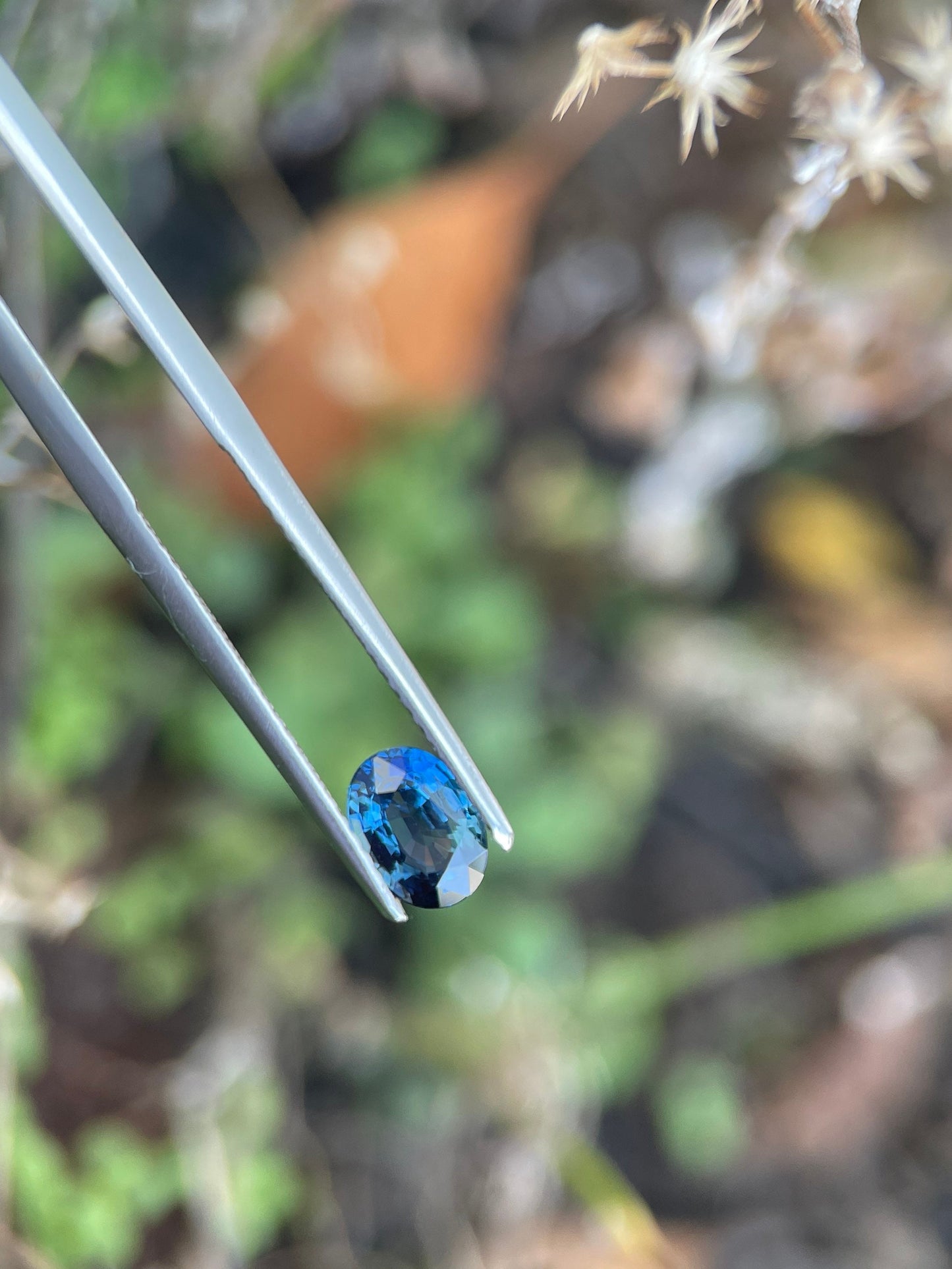 6.8x4.9mm blue sapphire oval cut, 0.91ct, photo 5