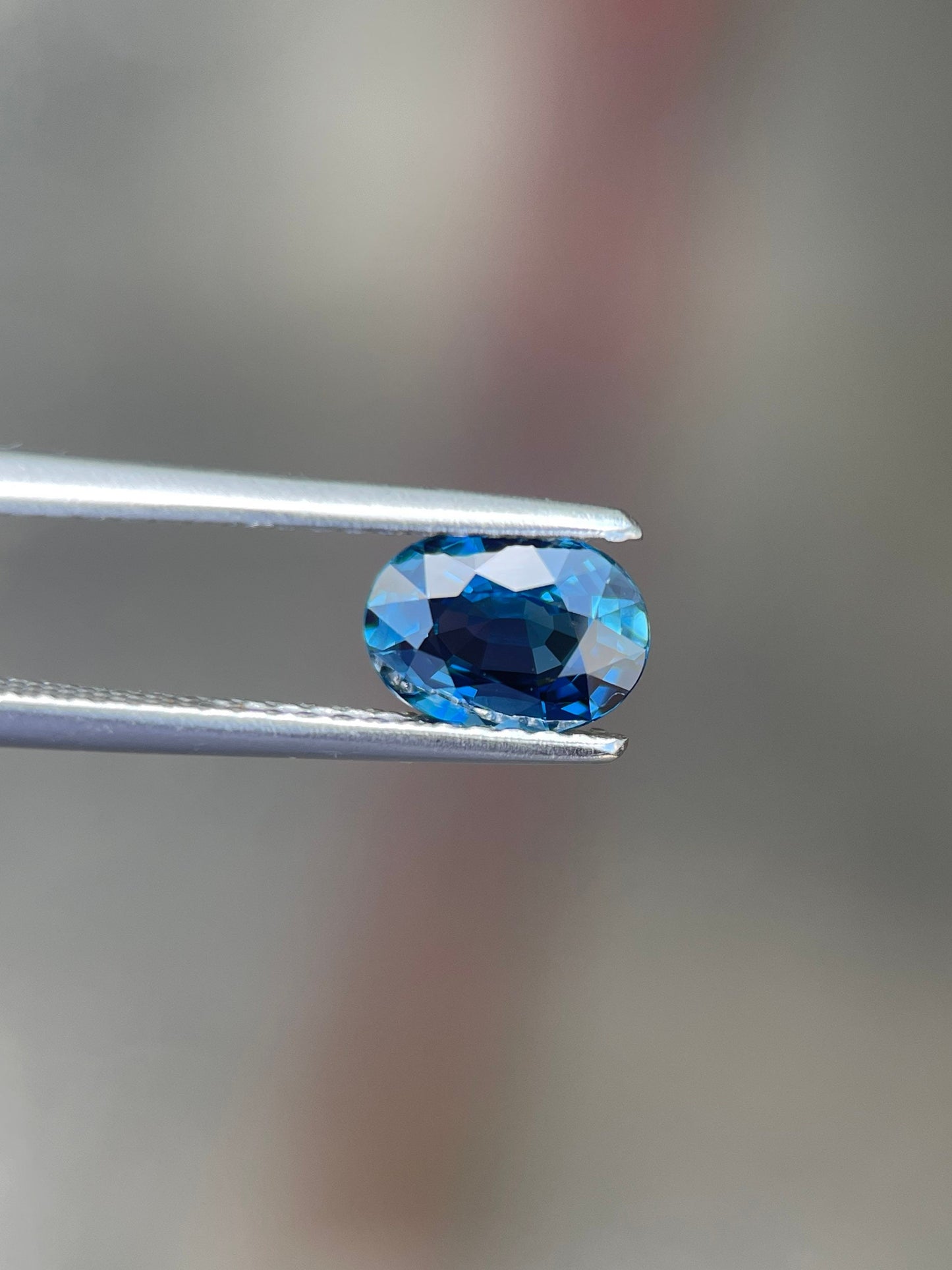 7.2x5.2mm blue sapphire oval, 1.14ct, photo 5