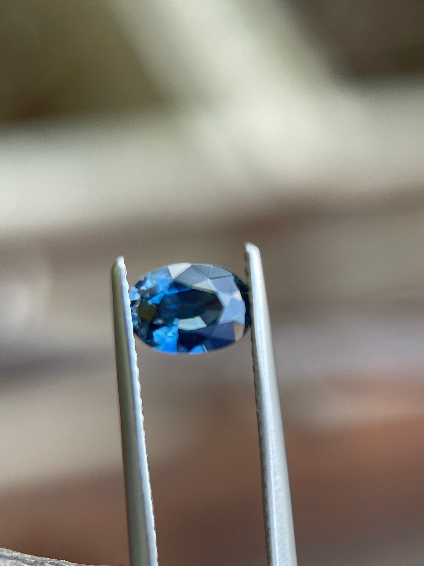 7x5mm natural blue sapphire oval, photo 5