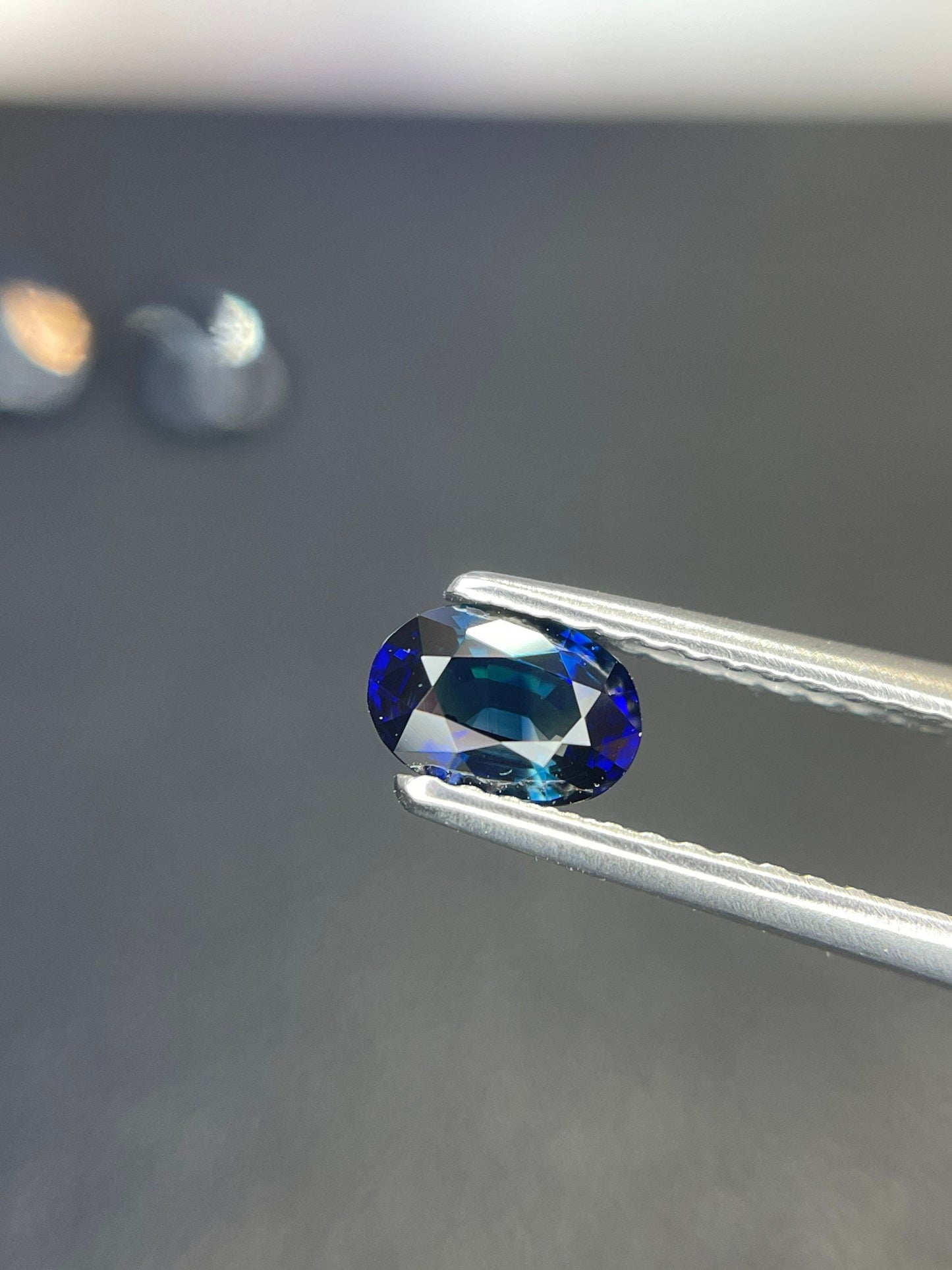 5.9x4.1mm teal sapphire oval, 0.61ct, photo 5