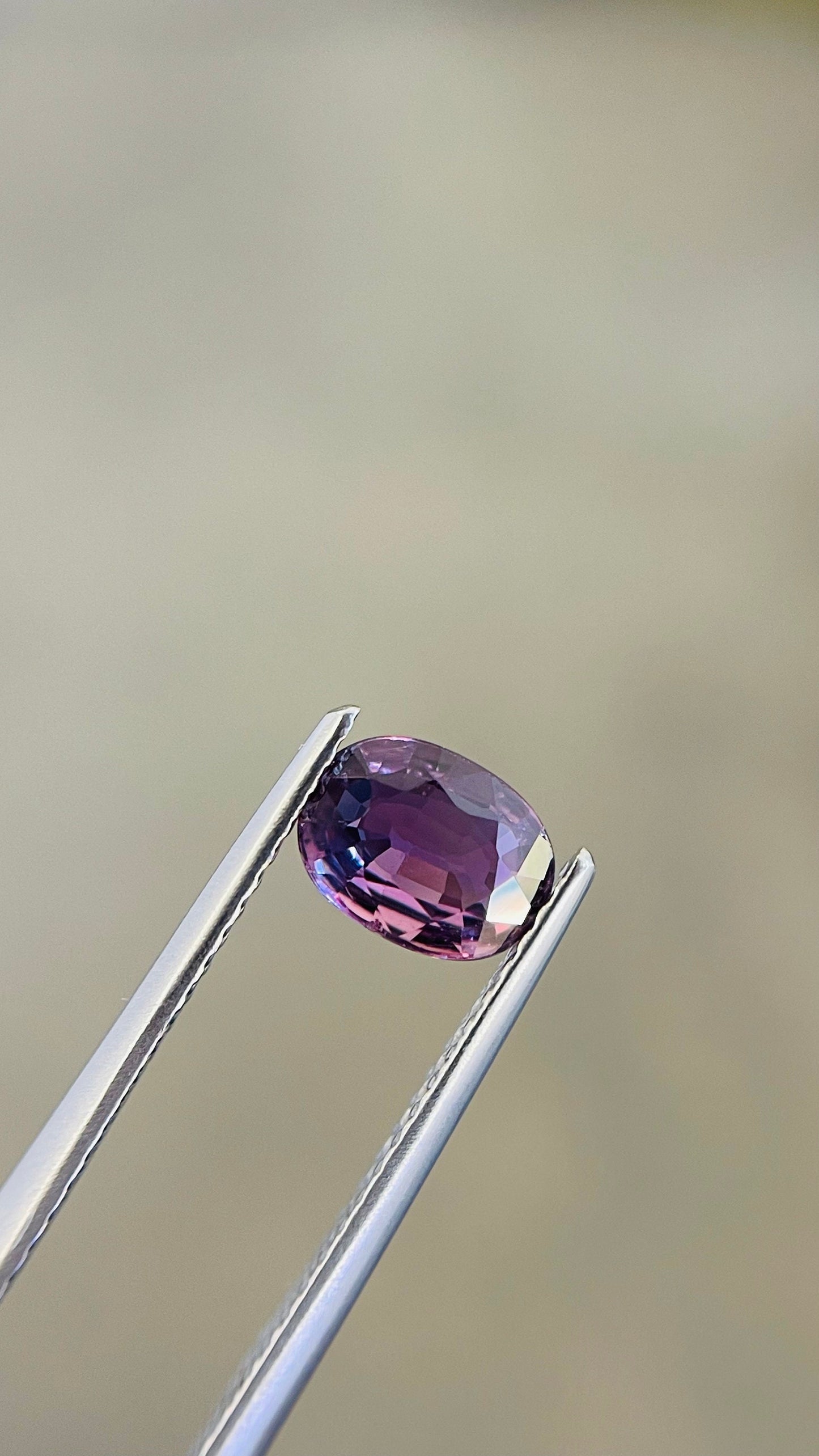 Natural No-Heat Purple Sapphire - 5.2x7mm Loose Gemstone” No Heat Treatment”
