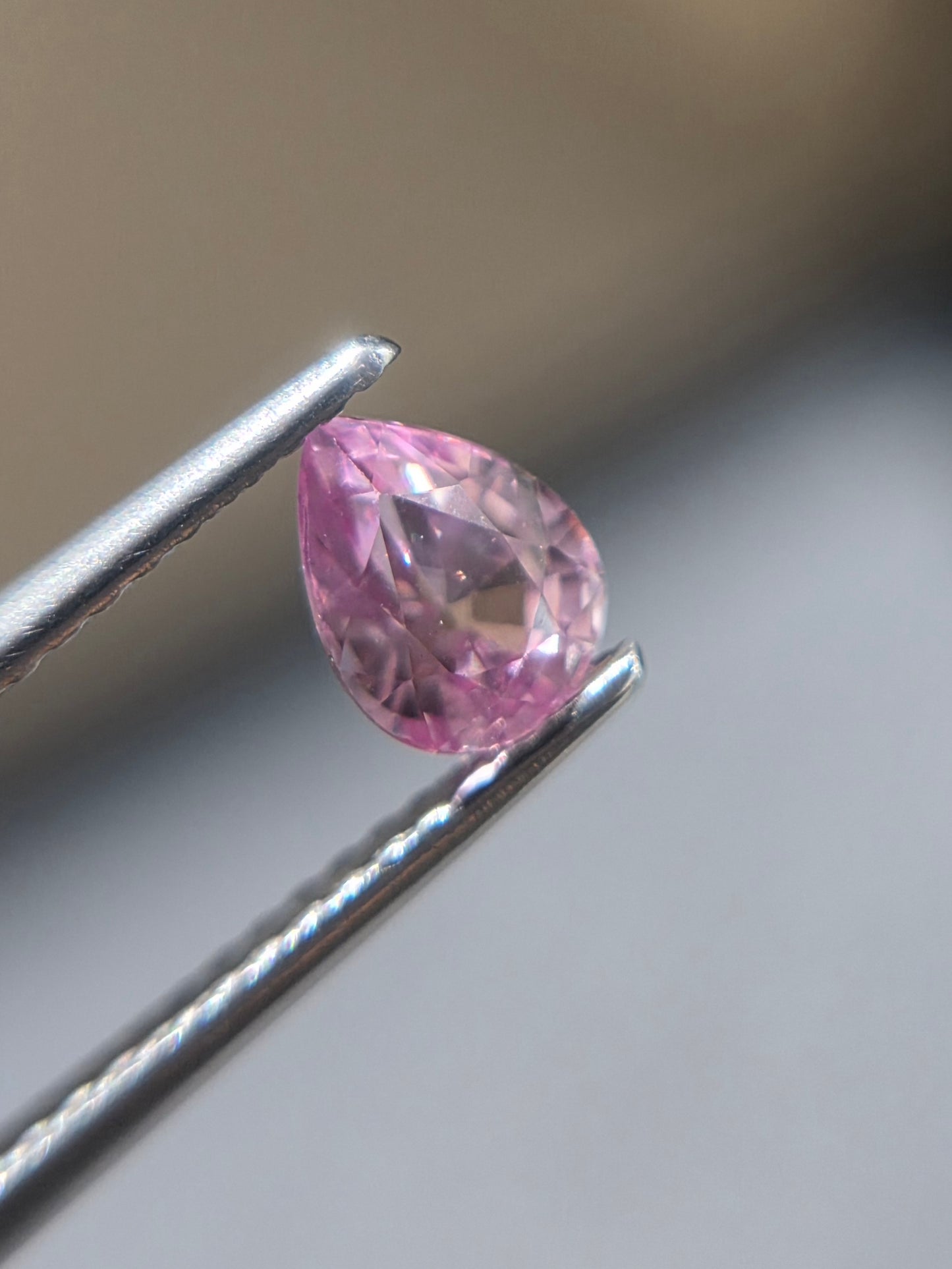 1.07ct padparadscha sapphire pear cut, photo 7