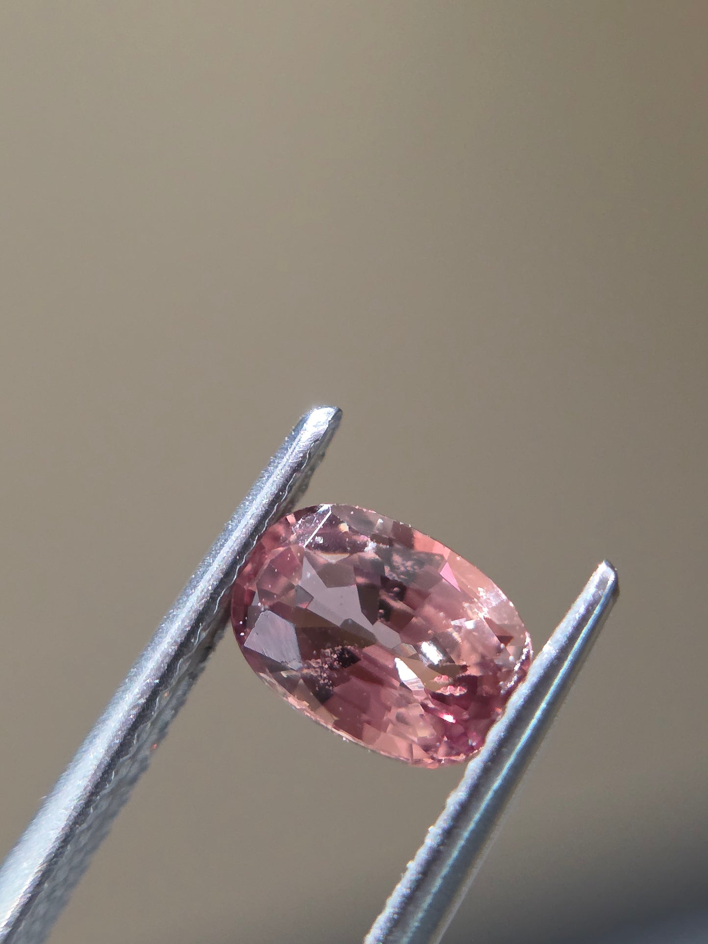 1.11ct padparadscha sapphire oval cut, photo 5