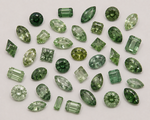 Natural Green Sapphire Loose Gemstones