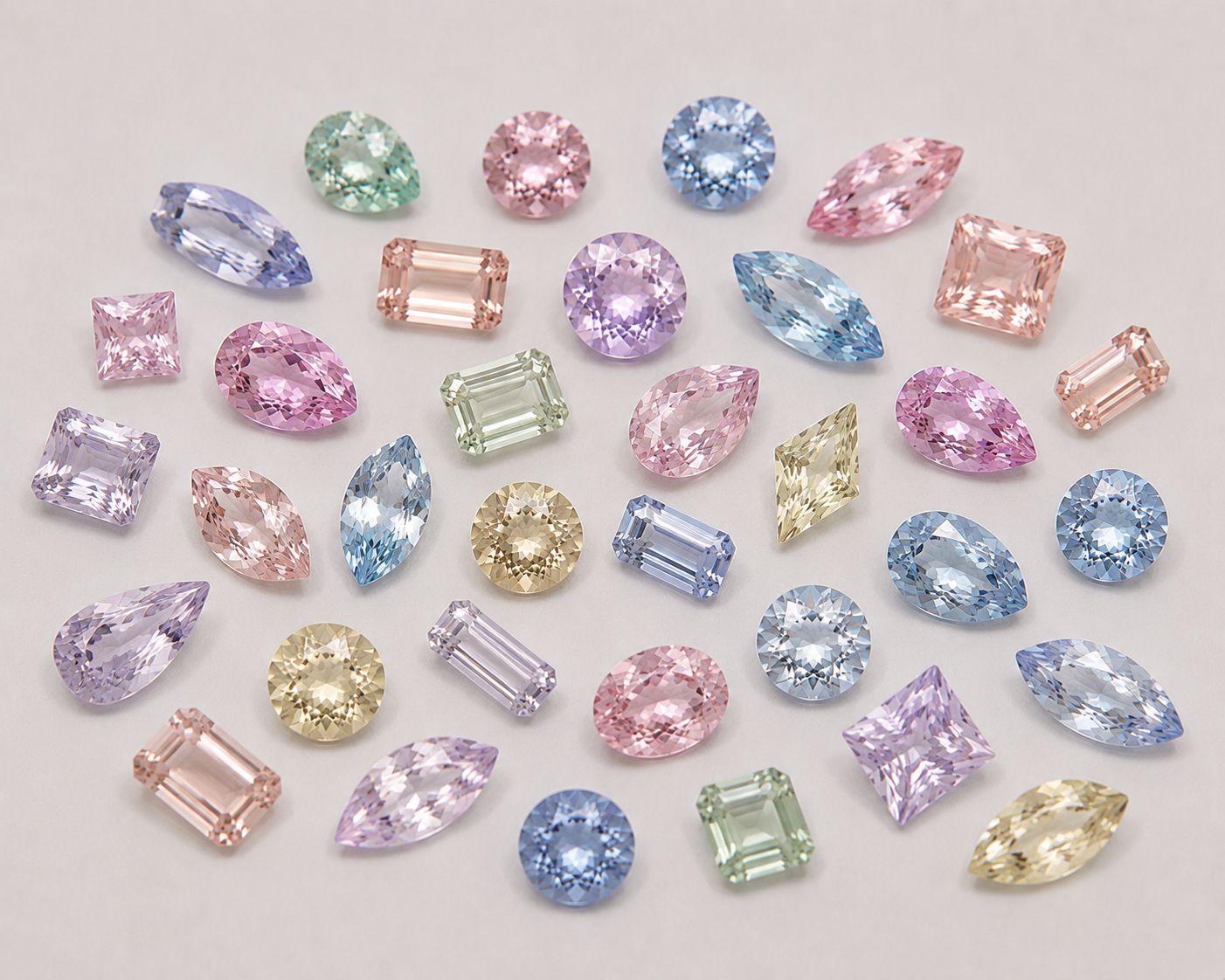 Pastel Sapphires