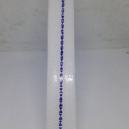 tanzanite marquise cut bracelet line, photo 2