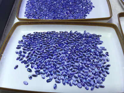 5x3mm natural tanzanite oval lot, photo 3
