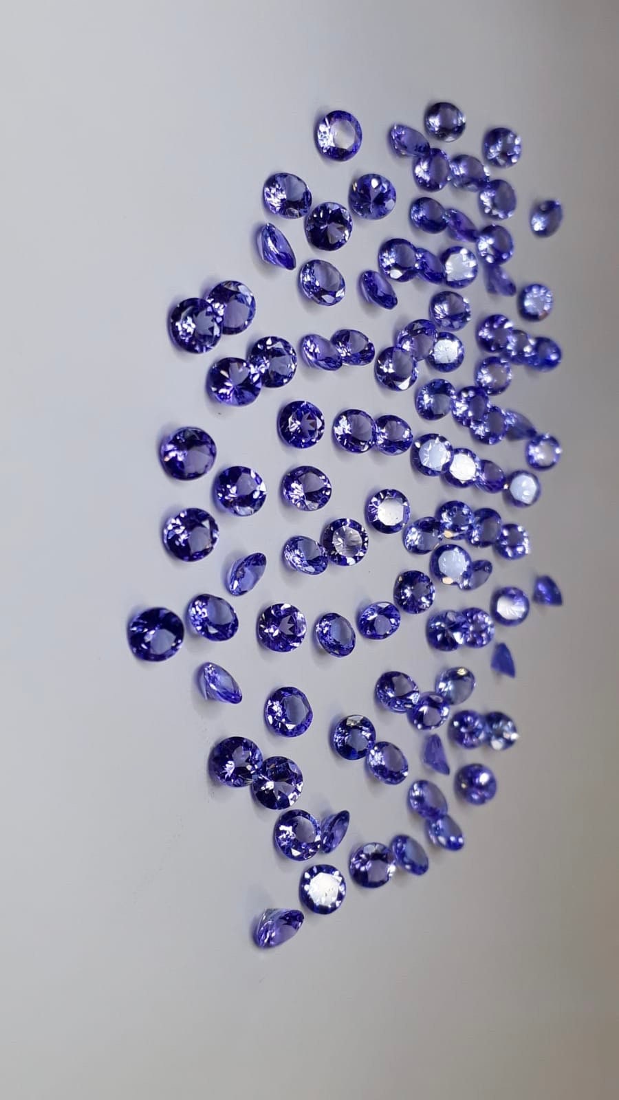 4.5mm Rounds  Natural Tanzanite 5 Stones  pack Ecxellent Cut  December Birth Stones