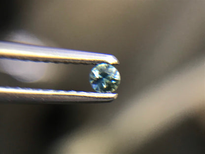 3mm teal sapphire round loose lot, photo 4