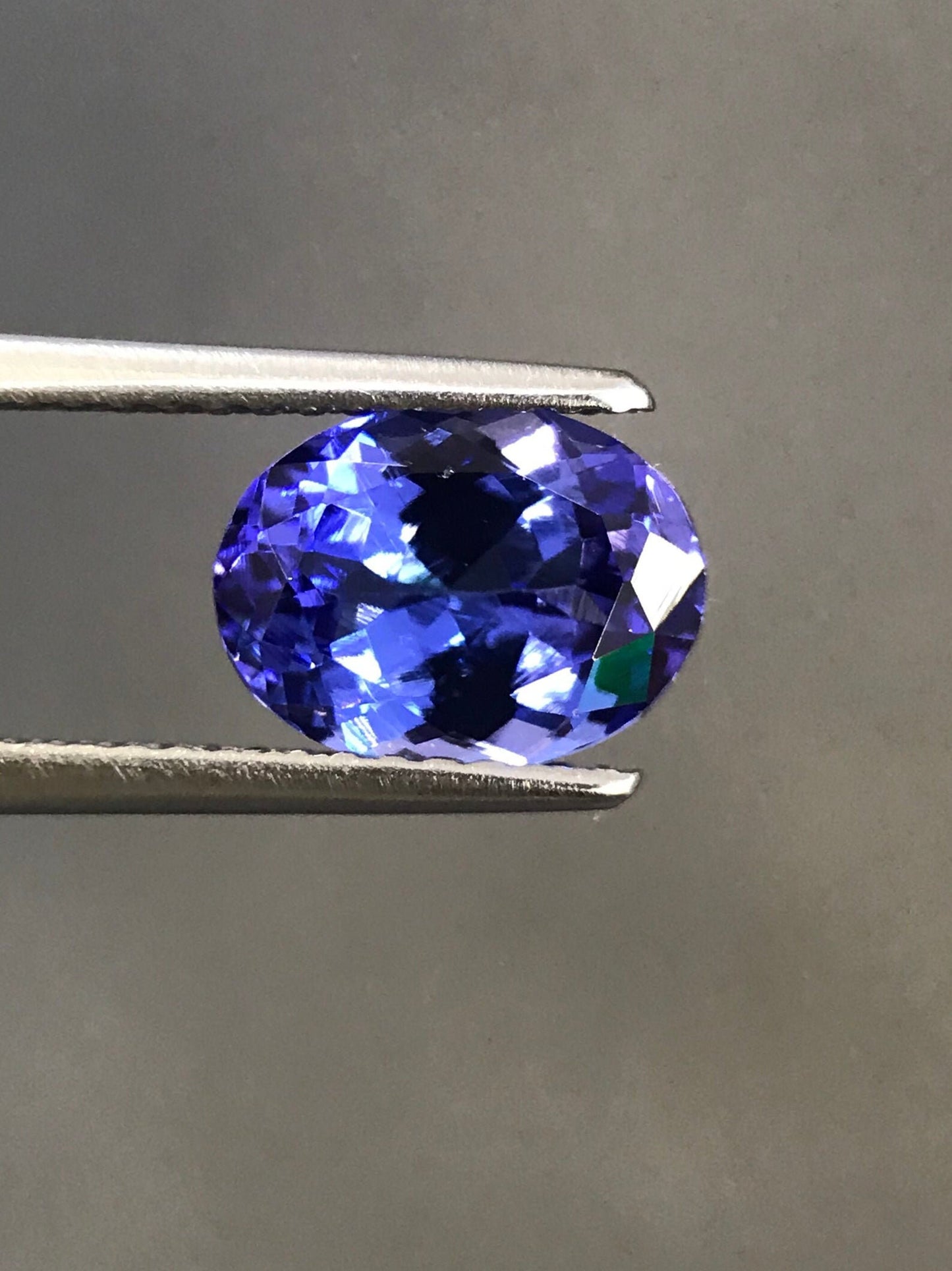 2.12 Cts 9.20x6.80mm Natural Flawless Oval Cut Nice Color Tanzanite December Birthstone Merelani mine tanzania Lt #20