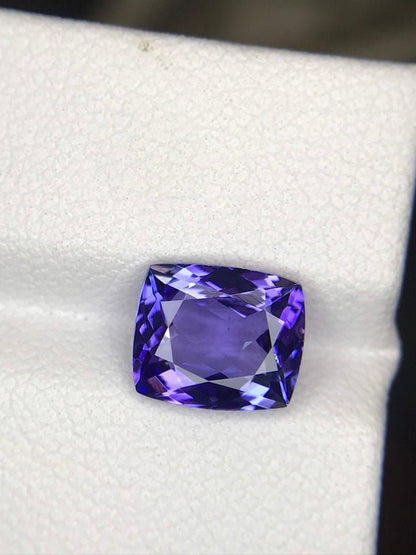 2.80ct tanzanite long cushion cut, photo 3