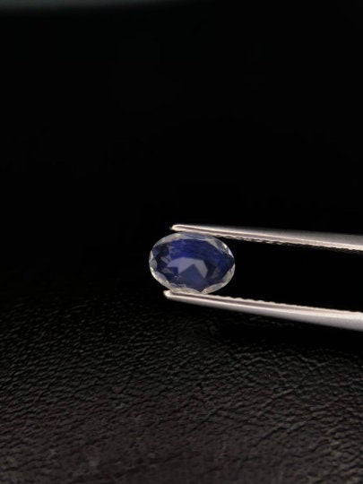 7.2x5.3mm rainbow moonstone oval gem, photo 3