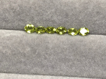 4x3mm grossular garnet oval loose stones, photo 2