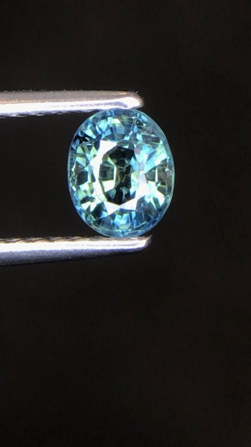 5.5x4.5mm  Rare Oval Cut Teal Sapphire Blue Green  Natural Stone Good Quality With Excellent Cut Lt#02