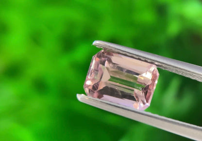 2.28ct peach pink tourmaline octagon cut, photo 2