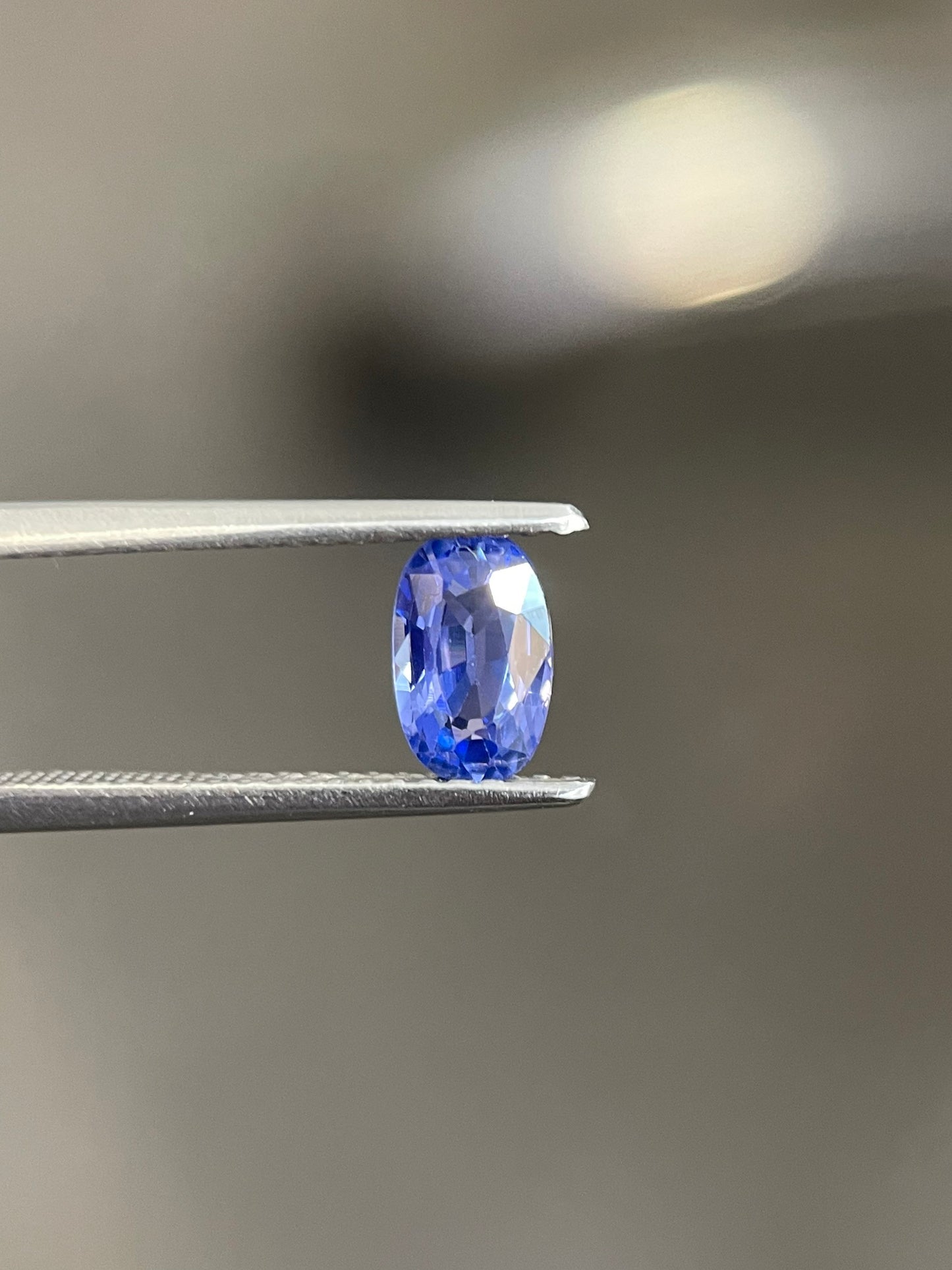 0.91 Carat Blue Sapphire Oval Cut Natural Loose Gemstone Sri Lanka