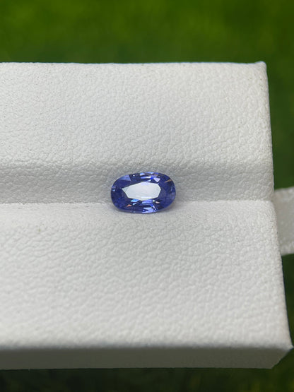0.91ct Sri Lanka blue sapphire oval cut, photo 2