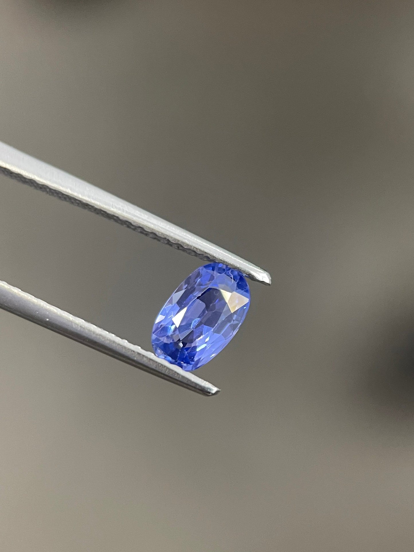 0.91 Carat Blue Sapphire Oval Cut Natural Loose Gemstone Sri Lanka