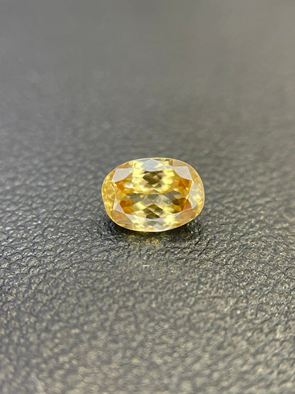 1.19ct champagne zircon oval cut gem, photo 2