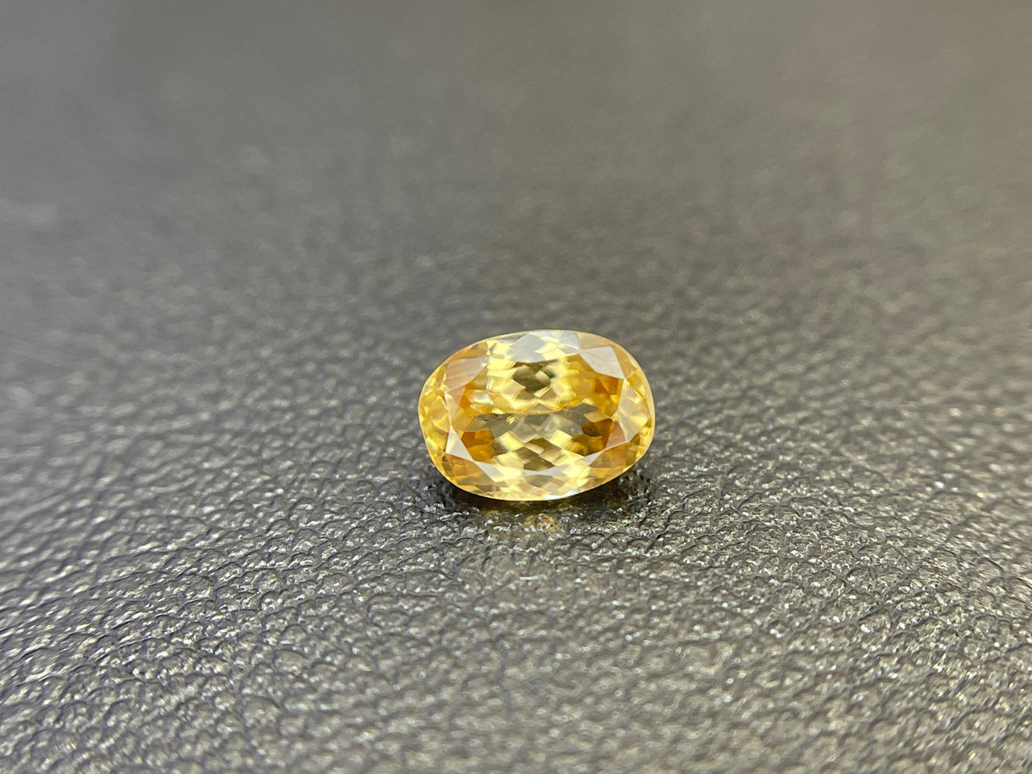 Rare | 1.19cts | 6.6x4.8 | Oval | champagne Color  | Natural | Zircon | Clean Quality | Excellent cut