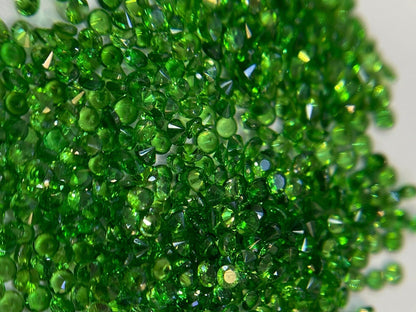 2mm tsavorite garnet round loose lot, photo 4