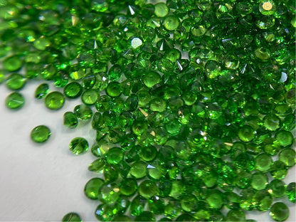 2mm tsavorite garnet round loose lot, photo 5