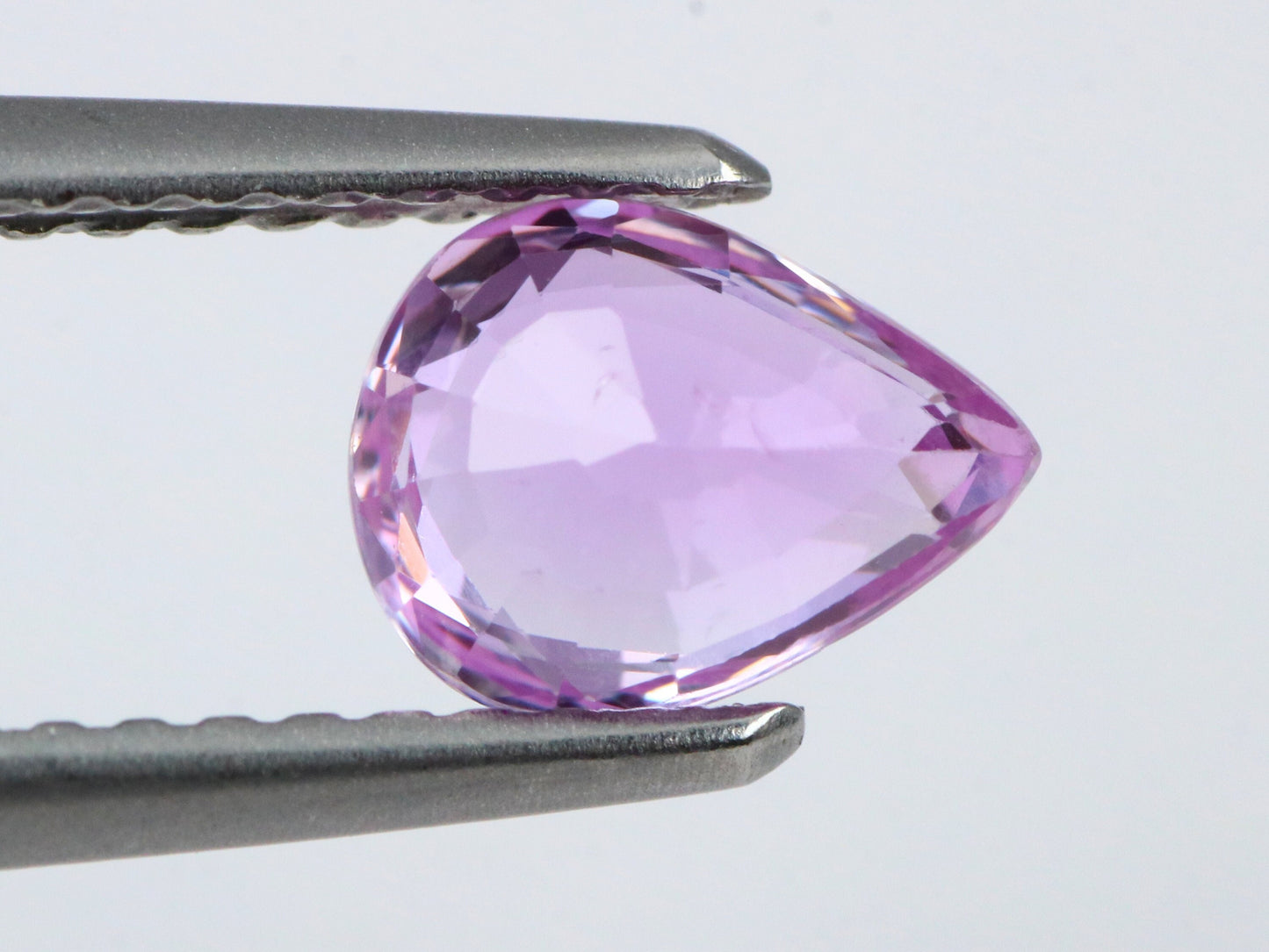 1.03cts Natural Pink Sapphire Pear cut  Stone Good Quality With Excellent Cut