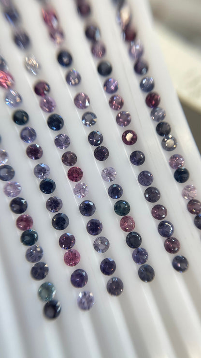 4mm natural spinel round loose gems, photo 3