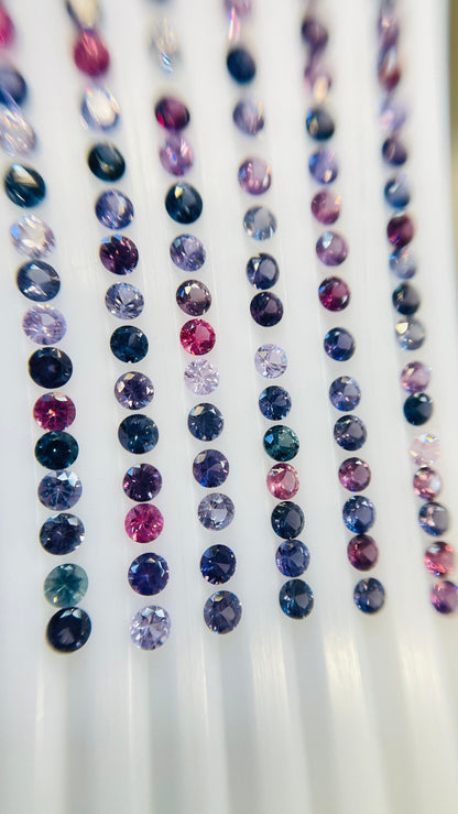 4mm natural spinel round loose gems, photo 1