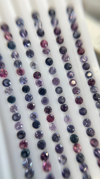 4mm natural spinel round loose gems, photo 4