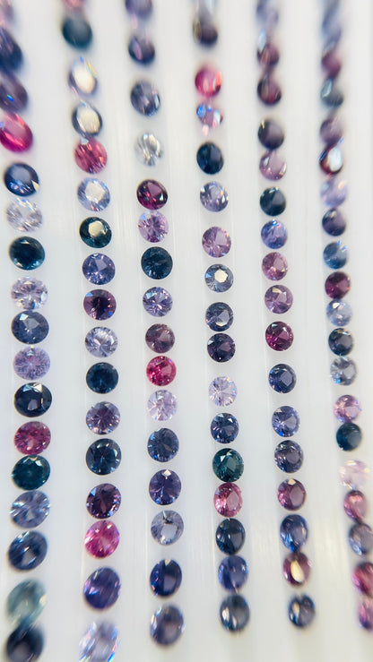 4mm natural spinel round loose gems, photo 2
