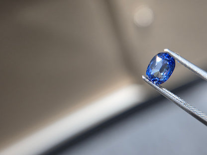 1.18ct natural blue sapphire oval cut, photo 5