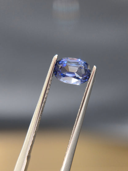1.18ct natural blue sapphire oval cut, photo 3