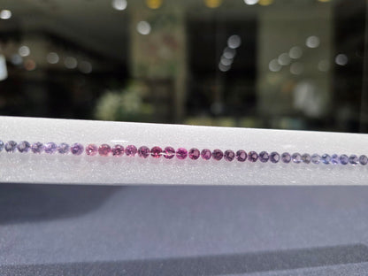 3.5mm natural spinel tennis bracelet, photo 1
