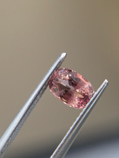 1.11ct padparadscha sapphire oval cut, photo 1