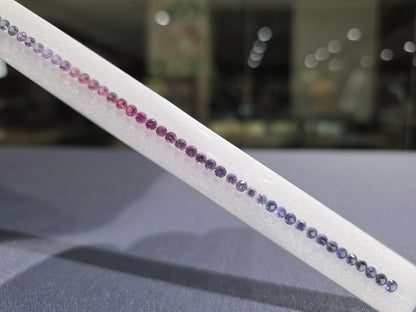 3.5mm natural spinel tennis bracelet, photo 3