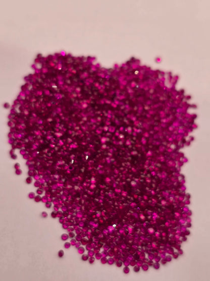natural ruby melee loose stones, photo 2