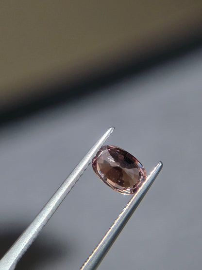 1.11ct padparadscha sapphire oval cut, photo 3