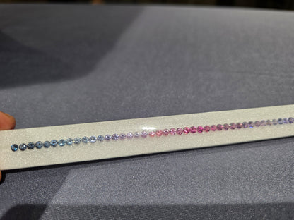 3.5mm natural spinel tennis bracelet, photo 5