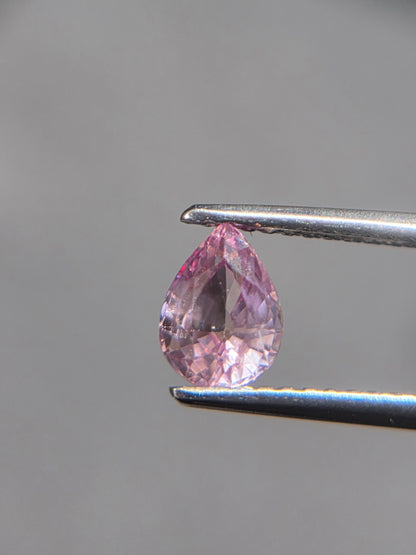 1.07ct padparadscha sapphire pear cut, photo 4